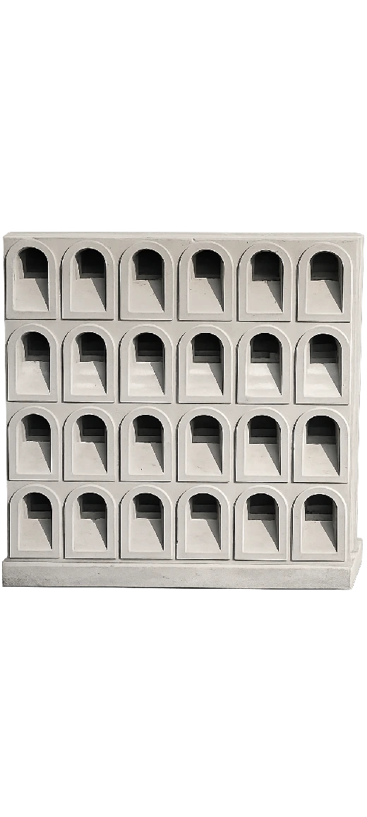 Arch Decorative Cement Jali 2 x 2 Feet